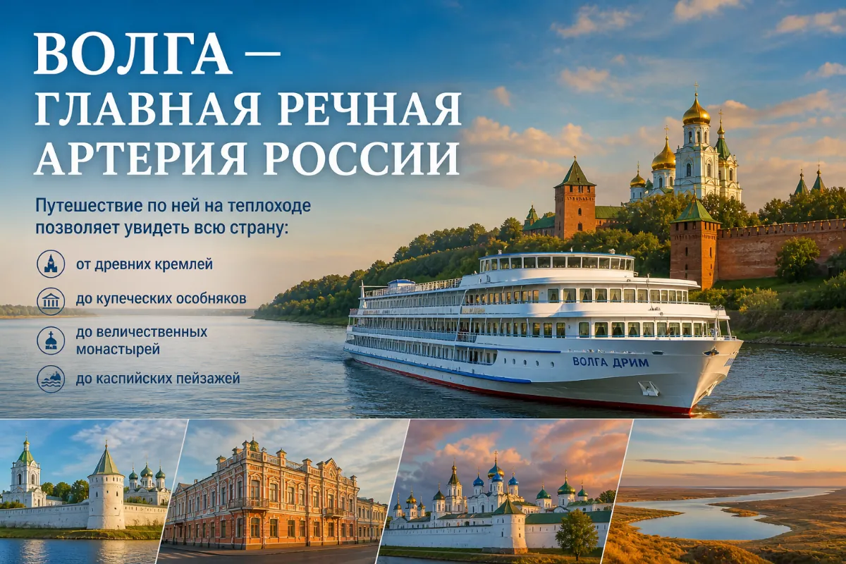 Круизы по Волге 2026