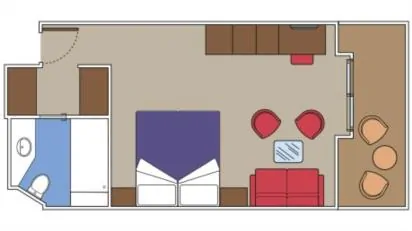 Сьют Deluxe Yacht Club (YC1)