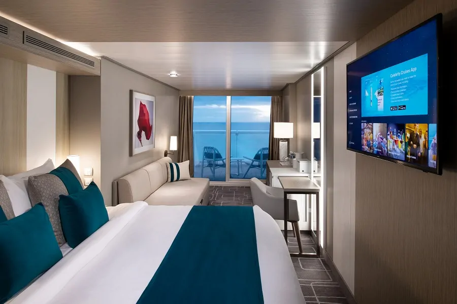 С балконом Edge Stateroom with Infinite Veranda (Partial View) (E3)