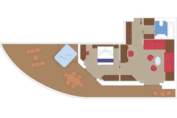Сьют Royal Yacht Club (YC3)
