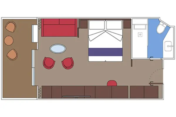 Сьют Deluxe Yacht Club (YC1)