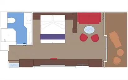 Сьют Deluxe Yacht Club (YC1)