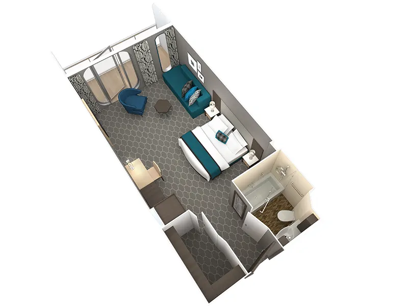 Сьют Junior Suite with Balcony (J3)