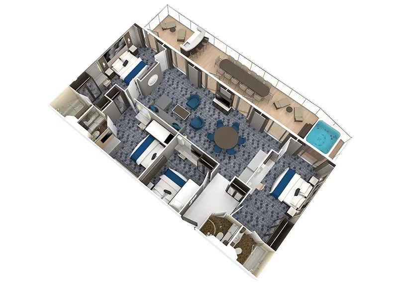 Сьют Villa Suite - 4 Bedroom's (VS)