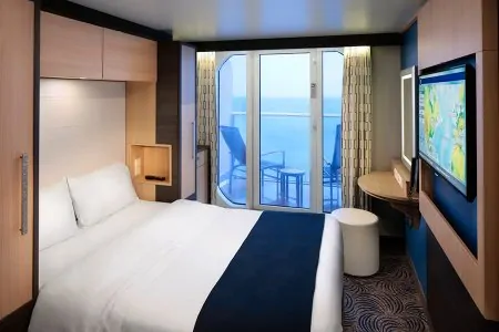 С балконом Ocean View with Lardge Balcony (4C)